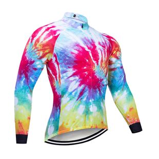 Camiseta de manga larga para Ciclismo, Ropa deportiva para b