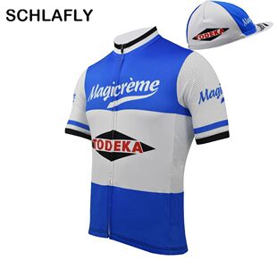 Magicreme-maillot de ciclismo del equipo belga, ropa de mang