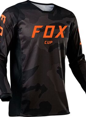 Camisetas de descenso Fox cup para bicicleta de monta?a, rop