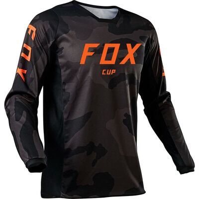 Camisetas de descenso Fox cup para bicicleta de monta?a, rop