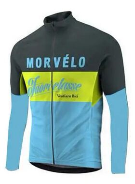 Morvelo-Camiseta de Ciclismo retro para hombre, Jersey de ma