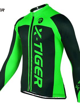 X-tiger-maillot De manga larga para Ciclismo profesional, Ro