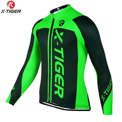 X-tiger-maillot De manga larga para Ciclismo profesional, Ro