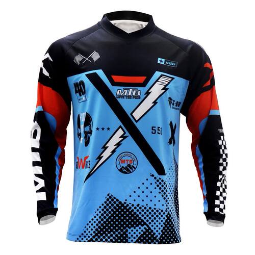 Camiseta de motocross para hombre, jersey de ciclismo mx DH,