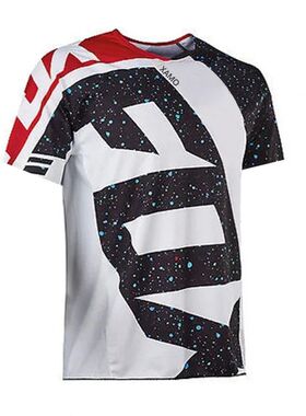 Xamo fox-Camiseta de descenso para hombre, ropa deportiva pa
