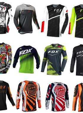 BAT FOX Motocross Jersey Long Sleeve Downhill Jersey Enduro