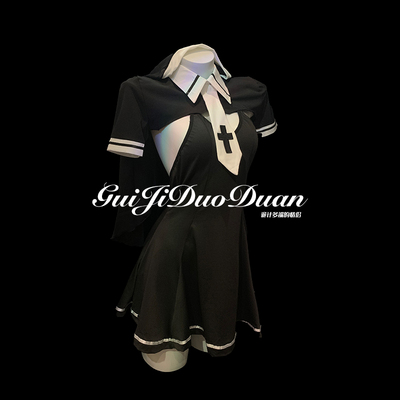 诡计多端的情侣「欲望修女」制服