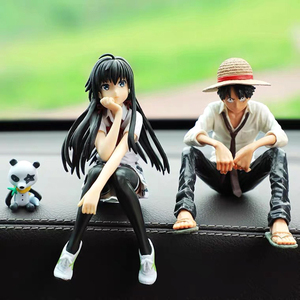 汽车摆件卡通公仔2023新款车内饰品中控台男生动漫小人手办创意潮