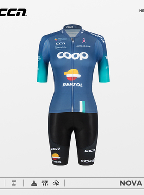 CCN骑行服短袖夏季男女士款自行车公路车修身防晒速干环法队服版
