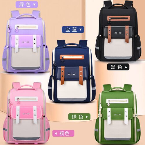 2026新款英伦风小学生书包1-6年级减负护脊卡拉羊款云朵儿童书包