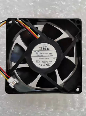 全新原装正品NMB 3610VL-05W-B59 24V 0.29A 9025 变频器散热风扇