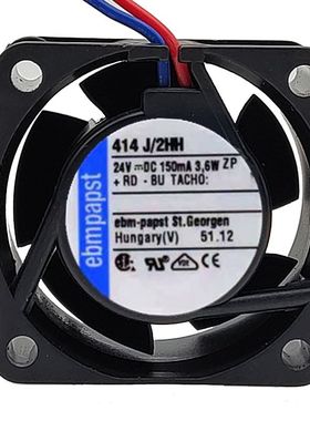 德国ebmpapst 24V变频器散热风扇TYP 414JHH/JH 414JR 414J/2HH
