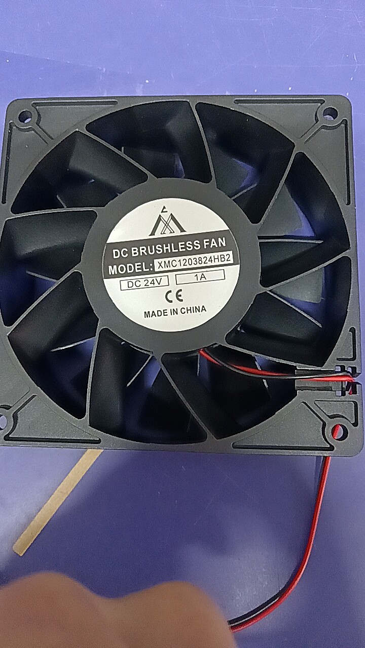 AA全新XMC1203824HB2 12038 DC24V 1A电焊机大风量变频器散热风扇