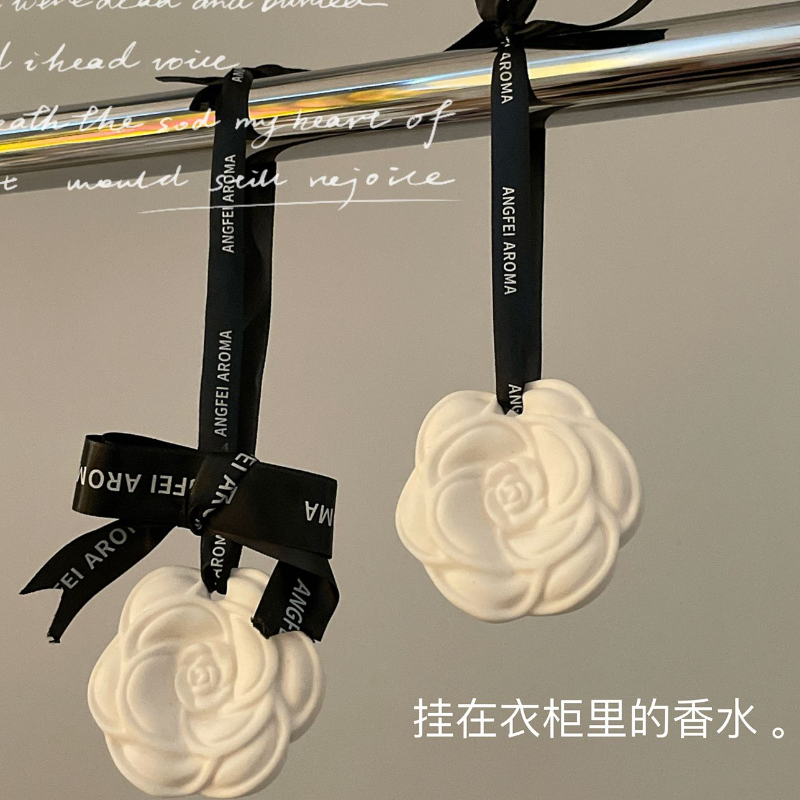 ins风衣柜香薰香氛石膏香片挂件除味持久留香家用卧室衣橱装饰