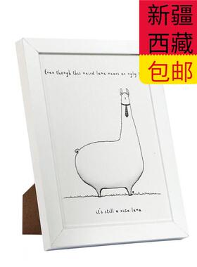 新疆西藏包邮相框摆台创意挂墙5寸6寸7寸8寸10寸A4画框教师学生相