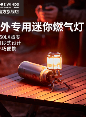 岩谷FORE WINDS户外燃气灯营地灯进口便携露营氛围灯帐篷照明灯