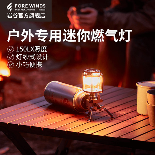 进口新品岩谷户外营地灯