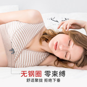 透气孕妇内衣前开扣聚拢nursing 哺乳文胸 bra 大码 棉里料背心式