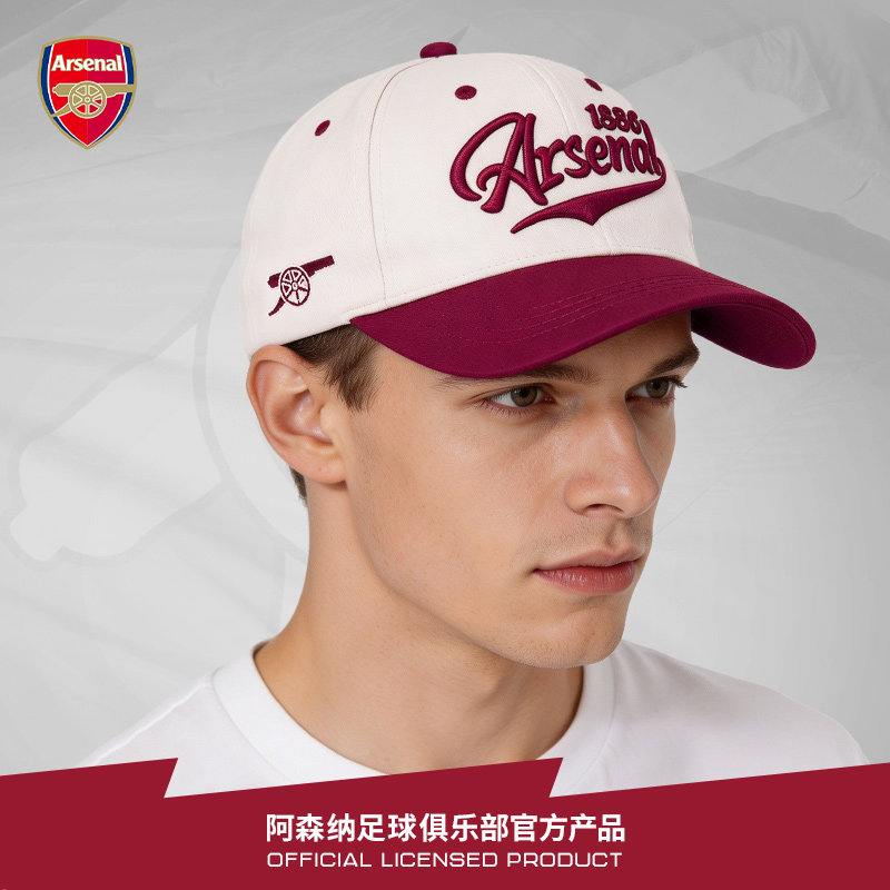 arsenal阿森纳旗舰店官方正品复古立体刺绣硬顶棒球帽遮阳帽防晒图片