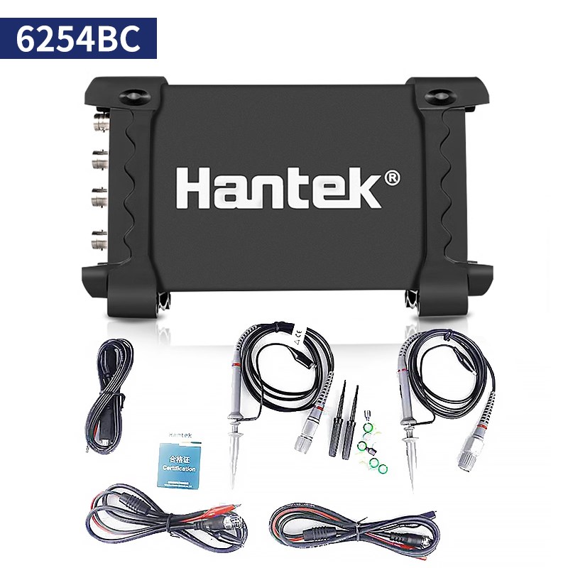 Hantek 6074BC 6104BC 6204BC 6254BC 汉泰/汉泰U克USB虚拟示波器