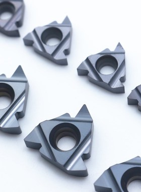 内孔螺纹车刀片挑丝公制牙刀不锈钢内牙硬质合金黑色16IRAG60PM35