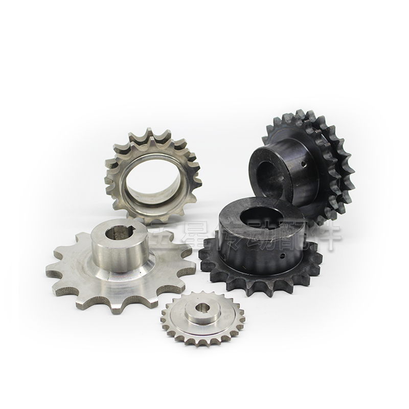 链轮定做双排链轮小链轮链条机械传动工业大链轮齿轮单排链轮加工