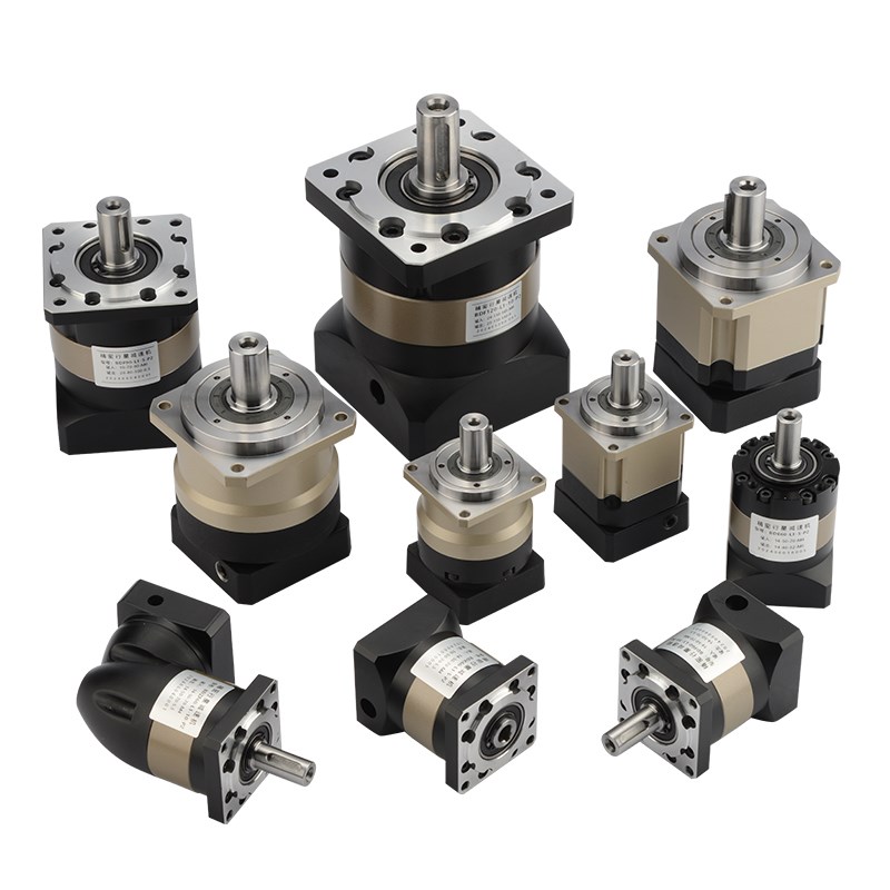 高精度斜齿法兰盘式行星减速机PG47 64 90 120 140 步进伺服电机