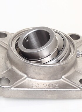 不锈钢纯304材质外球面轴承SSUC204 SSUC205 UC206 UC207 SSUC208