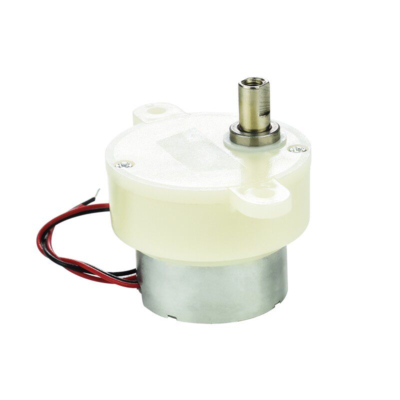 JS-30微型低速直流马达齿轮箱减速小电机6v12v低噪可调速慢速电机