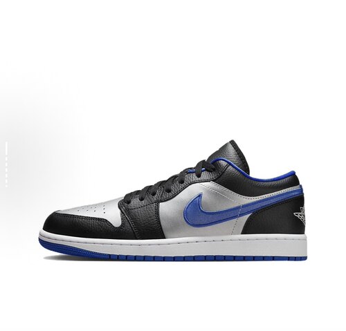 耐克 Air Jordan 1 Low黑蓝休闲篮球鞋 553558-007 032仓倒卖勿扰