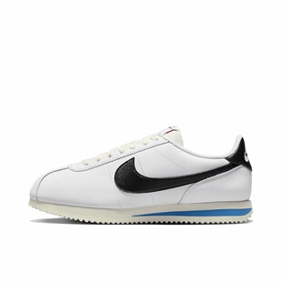 耐克Nike Cortez舒适百休闲鞋女款白黑蓝dn1791-100 025仓