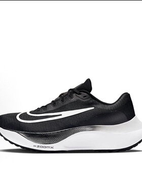 耐克Nike Zoom Fly 5跑步鞋防滑低帮黑白色DM8968-001 033仓