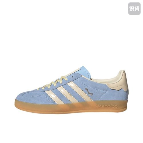 adidas  originals GAZELLE INDOOR蓝色JR8029 001仓