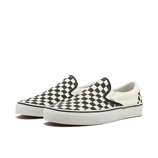 Vans 经典夏季棋盘格 低帮 板鞋 男女同款 011仓466091-0001