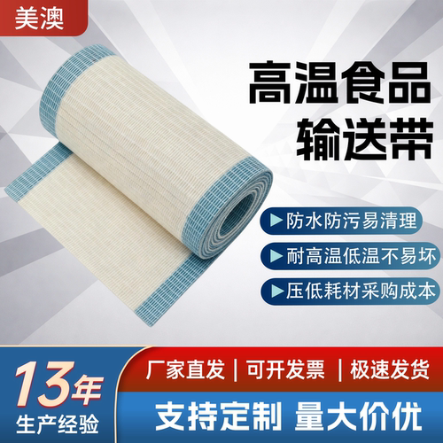 科硕聚酯螺旋耐磨输送机网带网帘