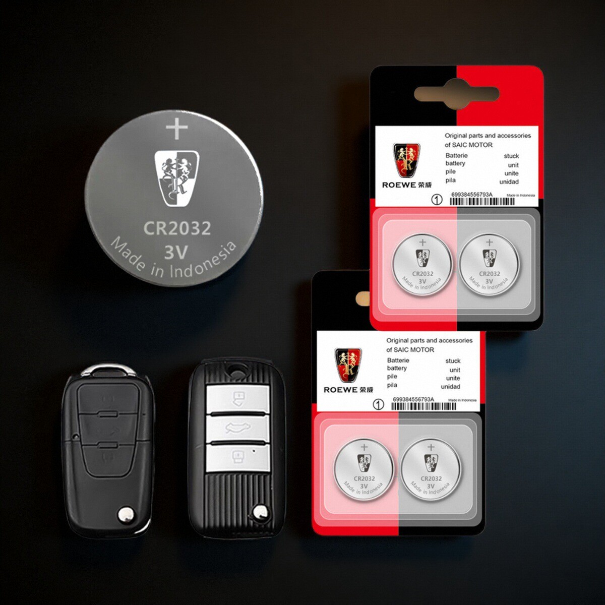 360plus钥匙电池RX3/遥控器纽扣电子ei6/350i6/i5原装荣威rx5max