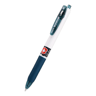 宝克中性笔蓝黑水笔墨蓝色医护处方专用笔护士专用按动水性签字笔医生专用按压蓝黑笔芯走珠笔黑水笔支持定制