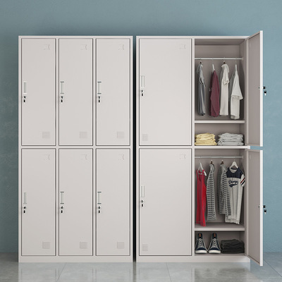 员工更衣柜铁皮储物柜厂家直供