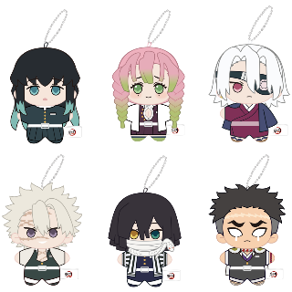 鬼灭之刃：无限城篇 Vol.2 响纸海星体玩偶挂件 整盒贩卖 全6种