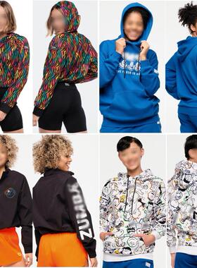 ZW健身服瑜伽休闲运动舞蹈跳操上衣长袖连帽衫卫衣服 721 250 801