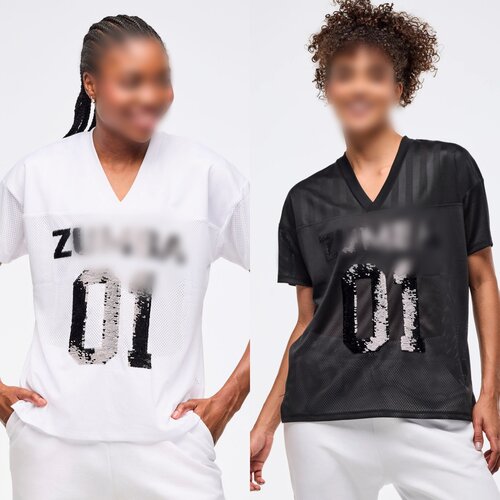 ZW新款ZINCON大会系列男女同款上衣亮片上衣表演运动演出服. 1036