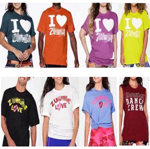 尊牌新款love爱心健身短袖zw