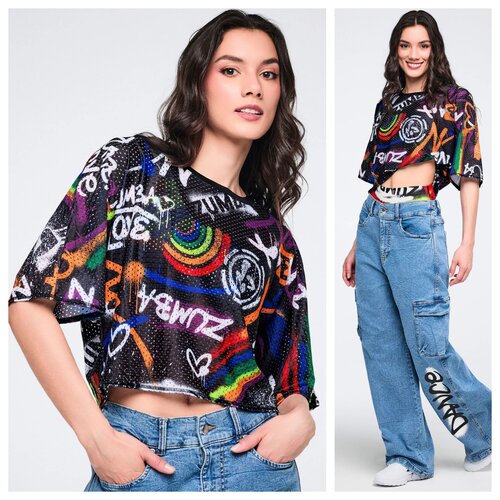 ZW新款健身服上衣舞蹈休闲运动服短袖网布上衣短袖透气 1150