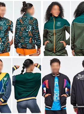 新款ZW健身服休闲服运动瑜伽风衣外套速干型上衣095 1046 324 333