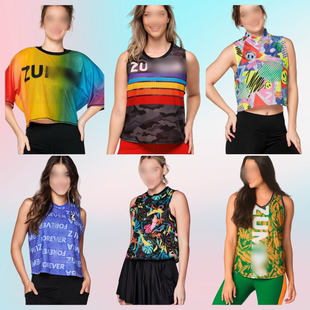 477 382 274 313 739 547 ZW运动健身服T恤舞蹈跳操上衣短袖