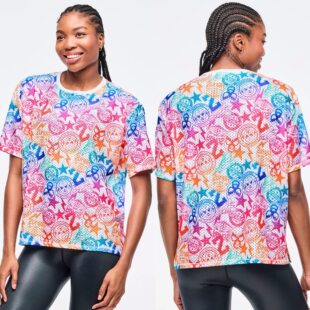 宽松网布透气T恤 952 健身服瑜伽休闲舞蹈跳操短袖 现货ZW尊派新款