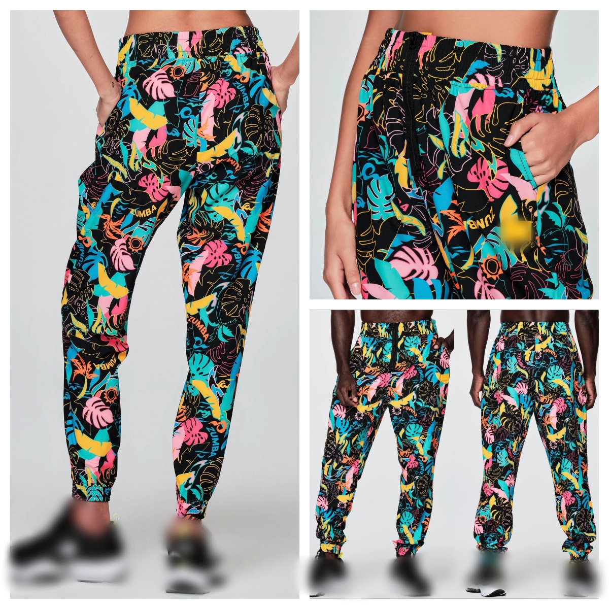 ZW健身服饰健身服现货瑜伽男女宽松工装裤薄款速干宽松长裤 346