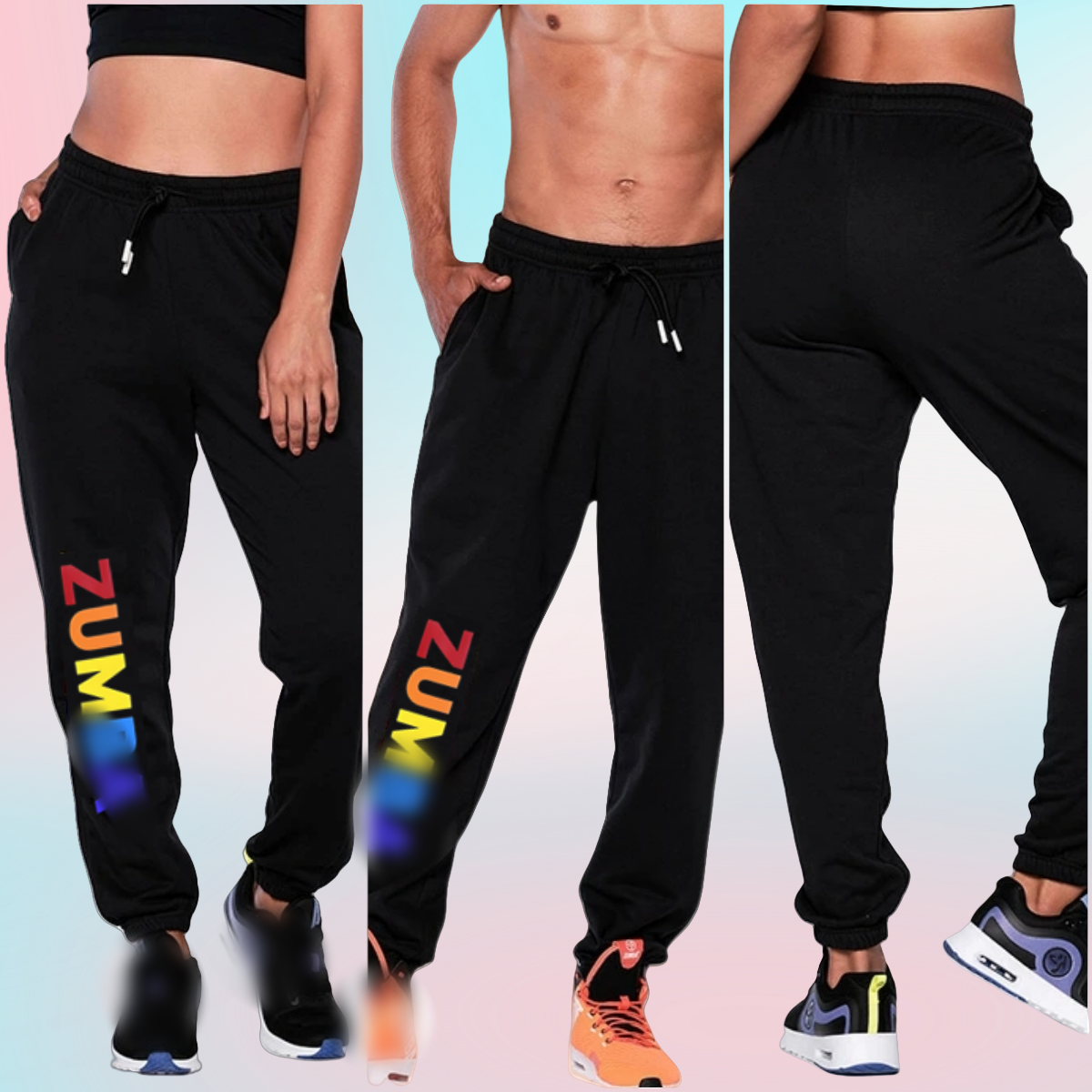 ZW新款健身服瑜伽服休闲运动长裤毛圈布长裤健身舞蹈 495