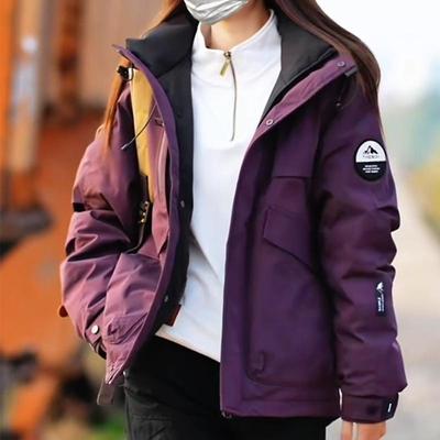 短款羽绒服女外套户外冲锋衣