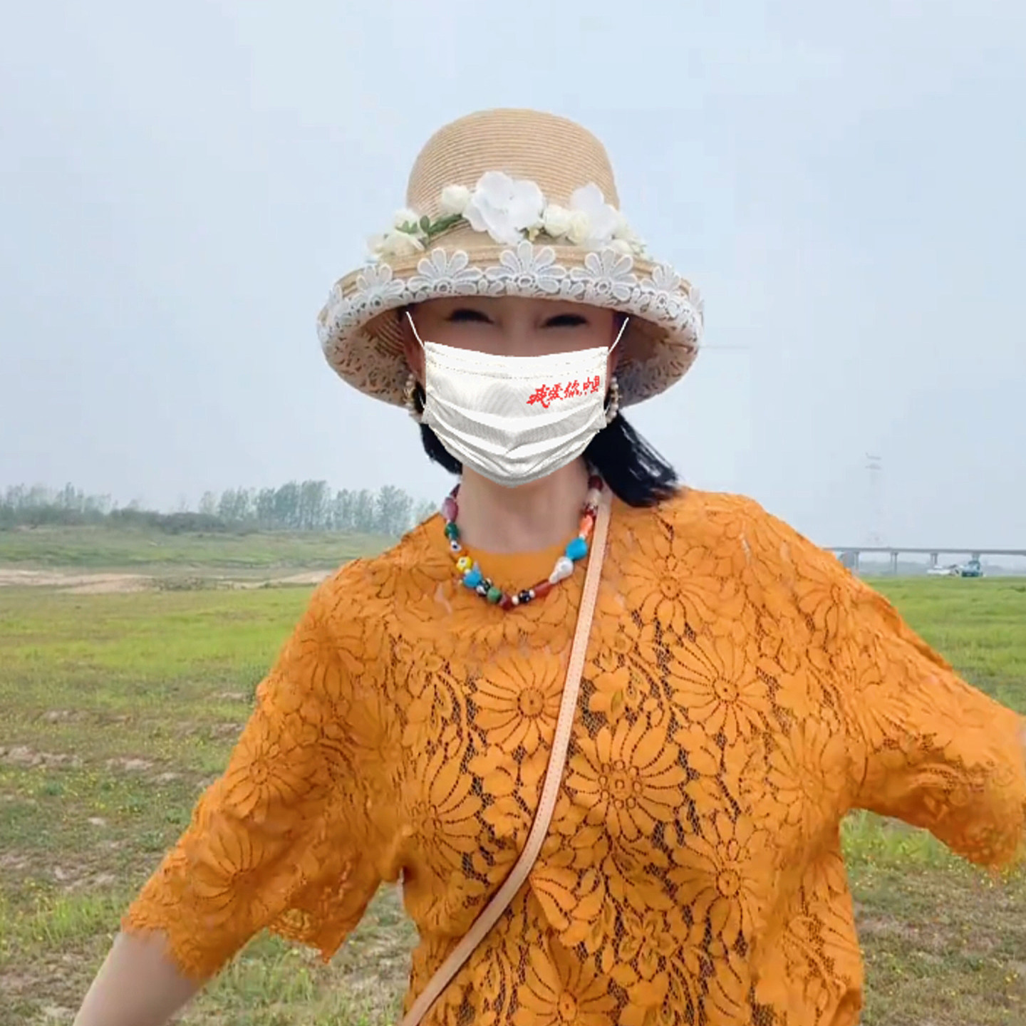 夏季海边沙滩防晒太阳帽
